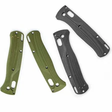 Handle 1Pair Non-slip Patch DIY G10 Scales Kit For Benchmade Bugout 535 Knife
