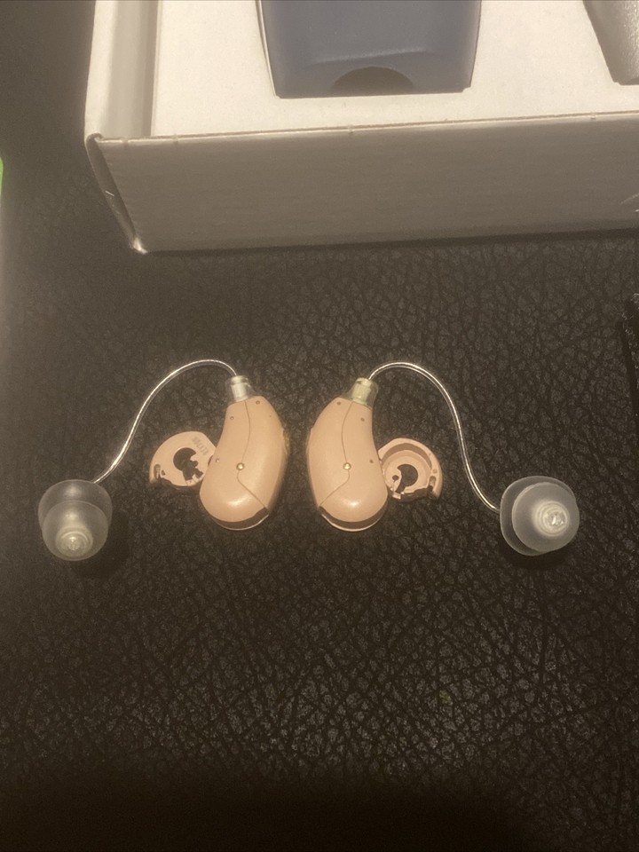 KIRKLAND/REXTON KSHA03 Hearing AIDS W/ Remote & Extra Batteries TESTED