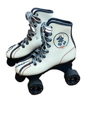 Vintage 1980s Smurfs Roller Derby Skates Size 11 Youth Sports 80s TV Toy Decor