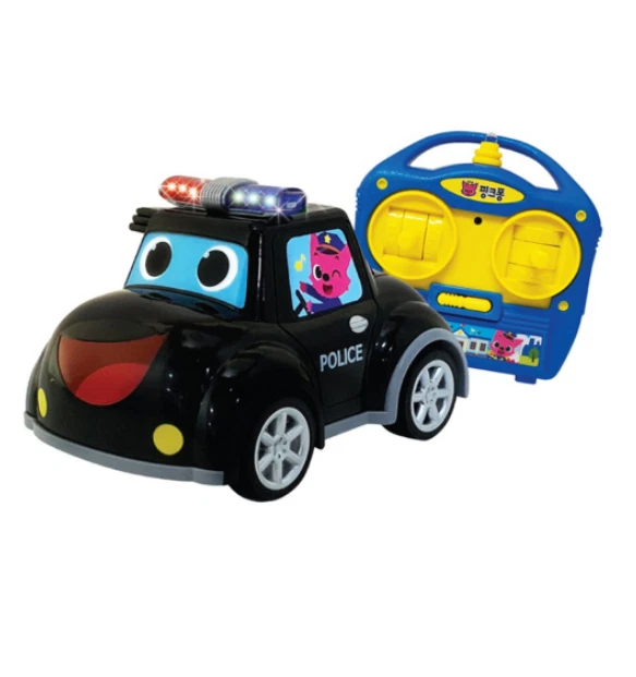 Pinkfong Super Rescue RC Car Brave Police Car Toy Remote Control Birthday Gift