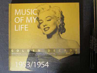 Music of my Life - Golden Decade 1953/1954 Marilyn Monroe 4CD Buch m. 52 Seiten