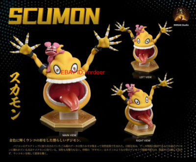 New Miman Studio Digimon Adventure Tyumon Scumon Figures Model
