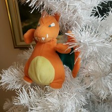 CHARIZARD PLUSH STUFFED ANIMAL TOY Hasbro Nintendo Pokemon W/ TOOSH TAG 1998 #06