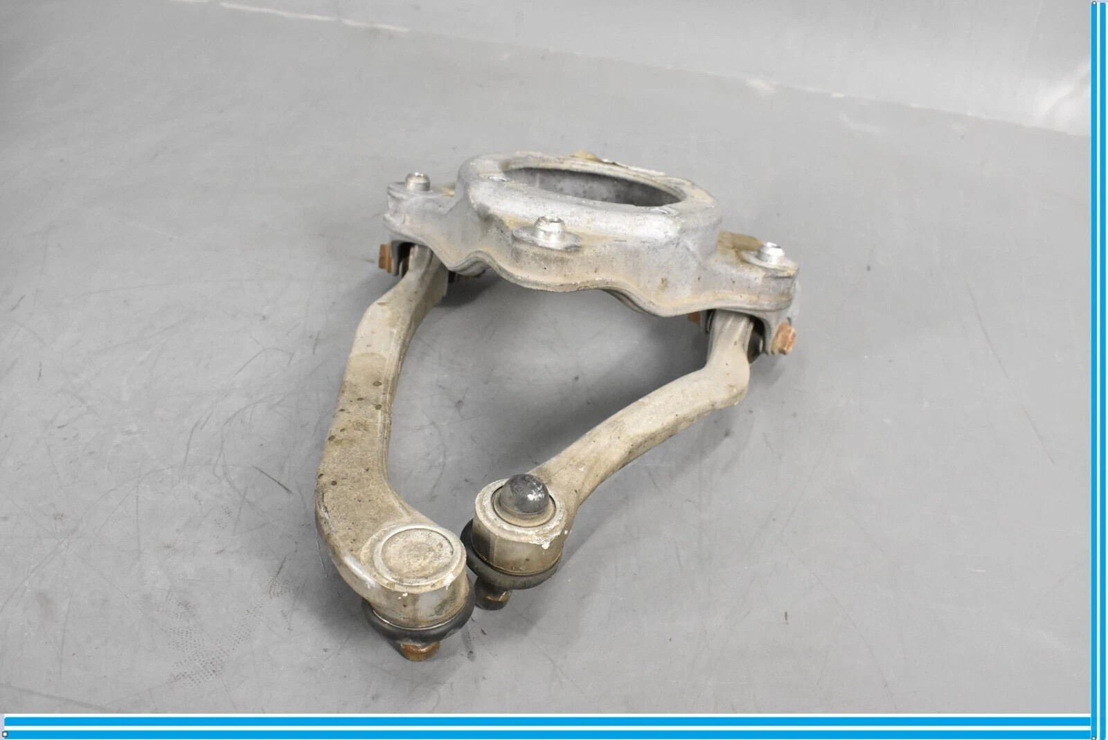 03-12 Bentley Continental Front Left Upper Control Arm W/Strut Mount Bracket OEM