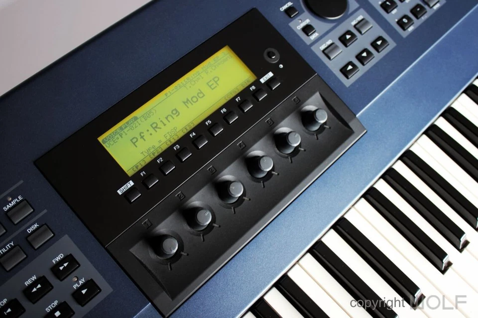 Yamaha EX5 Synthesizer - BLUE BEAST- TOP Kondition - VERKAUF - TAUSCHEN - Bild 2 von 4