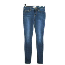Bullhead Women's Skinniest Jeans Size 3 Medium Wash Blue Denim 26X29