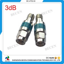 2W SMA 3dB Attenuator Plug male to Jack female 2Watt DC-6Ghz