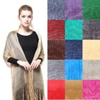Women's Wedding Evening Shawl and Wrap Glitter Metallic Party Dresses Scarf