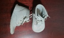 Vintage Baby Deer Shoes 100 Wool Lace Up Made in USA 1940s-50s