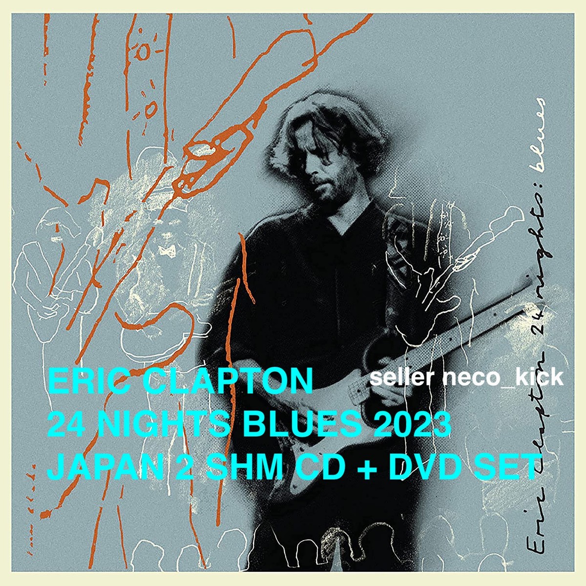 エリック・クラプトンCD➕DVD 24nightblues Amazon.com: 24