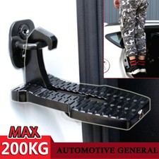 CAR VAN SUV DOOR LATCH SIDE STEP FOOT PEDAL LADDER FOLDING ROOF RACK BARS BOX.