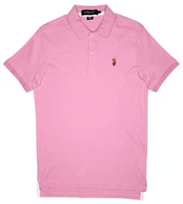 U.S. Polo Assn. #11680 NEW Men's Luxury Feel Interlock Polo Shirt