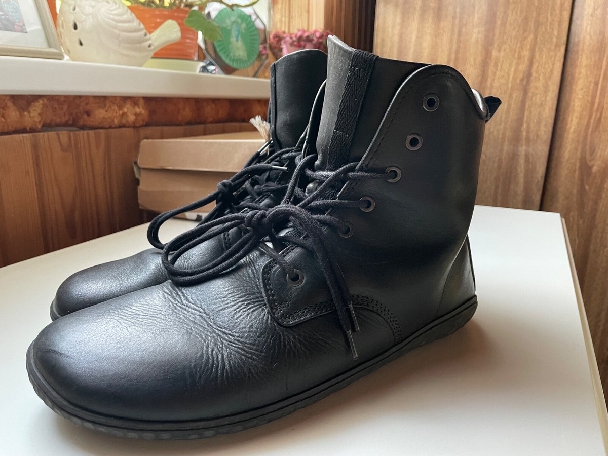 NEW VivoBarefoot Men\'s Scott II Camel Leather Barefoot Boots 300144-01 Obsidian Desert Boot Scott Vivobarefoot VivoBarefoot Men main image 2