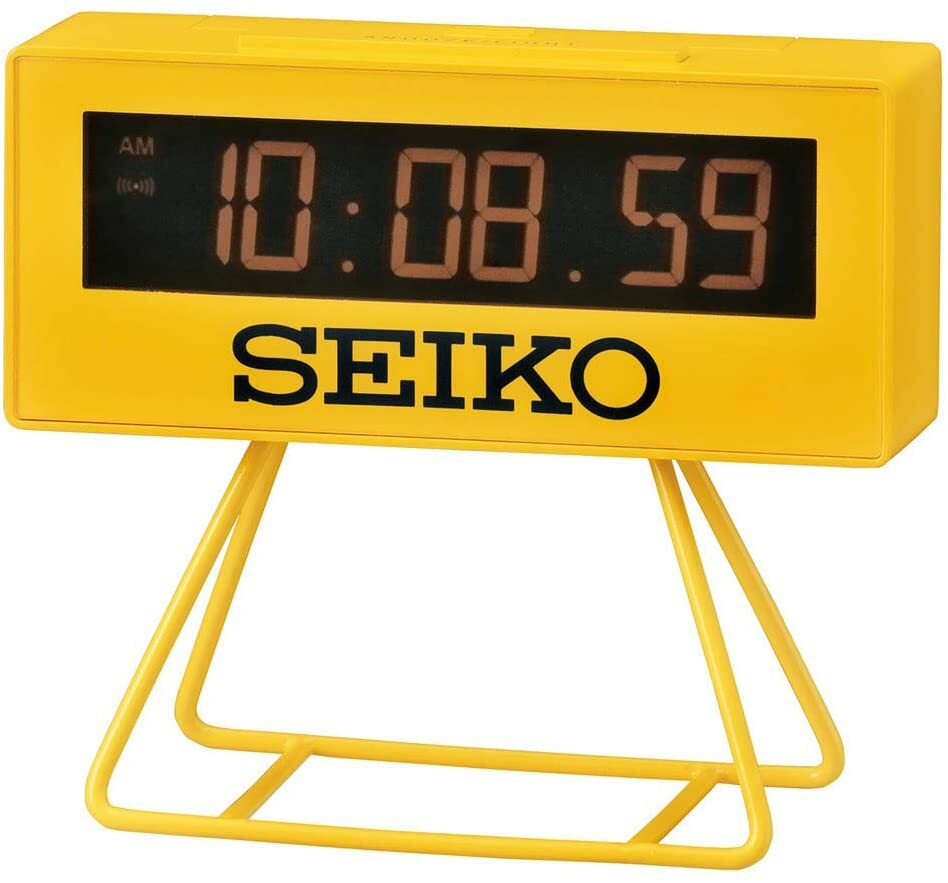 【稀少】SEIKO デジタル時計 黄色 ミニチュア SEIKO デジタル時計 黄色 ミニチュア