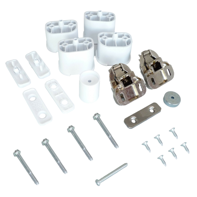 Genuine Hoover Candy Washing Machine Integrated Decor Door Fixing Kit 43013964