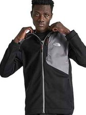 The North Face Men's Mittellegi Fleece Full Zip Hoodie in Black size M NWT $130