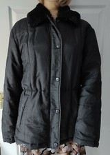River Island Clothing Sport Weekend Lifestyle Black Jacket Size M.