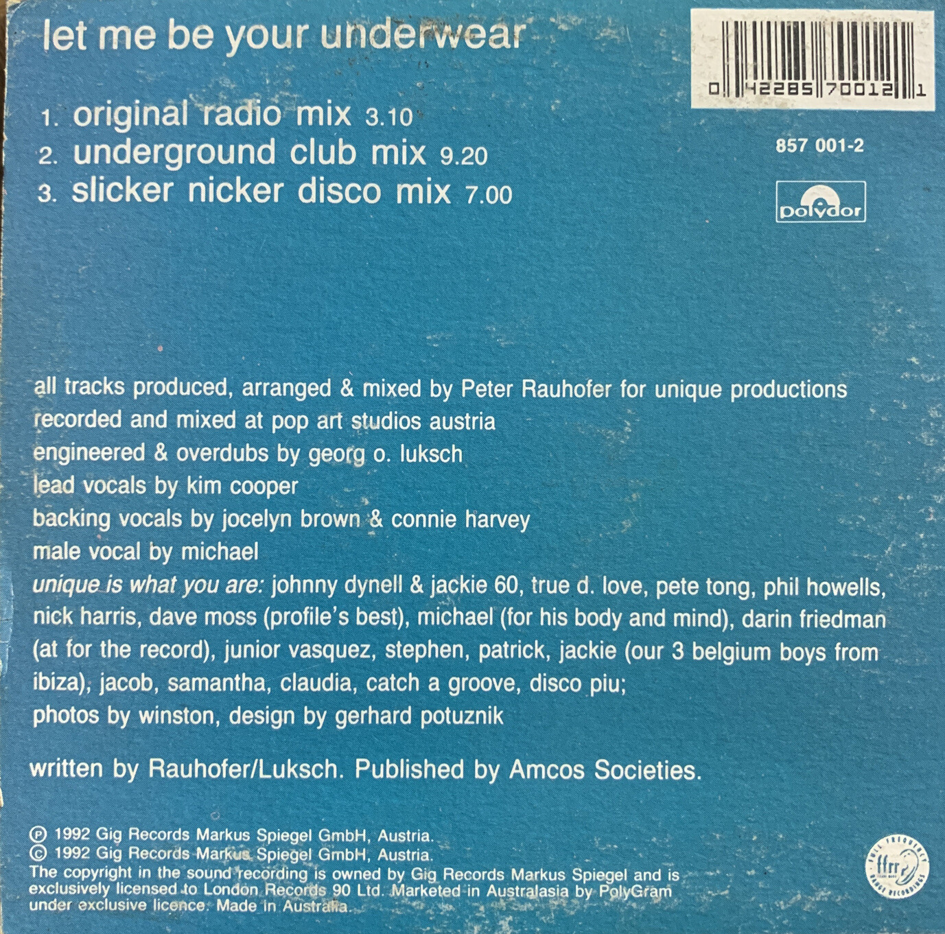 CLUB 69 LET ME BE YOUR UNDERWEAR SINGLE 3 TRACK CD For Sale Online EBay club-69-let-me-be-your-underwear-single-3-track-cd-for-sale-online-ebay