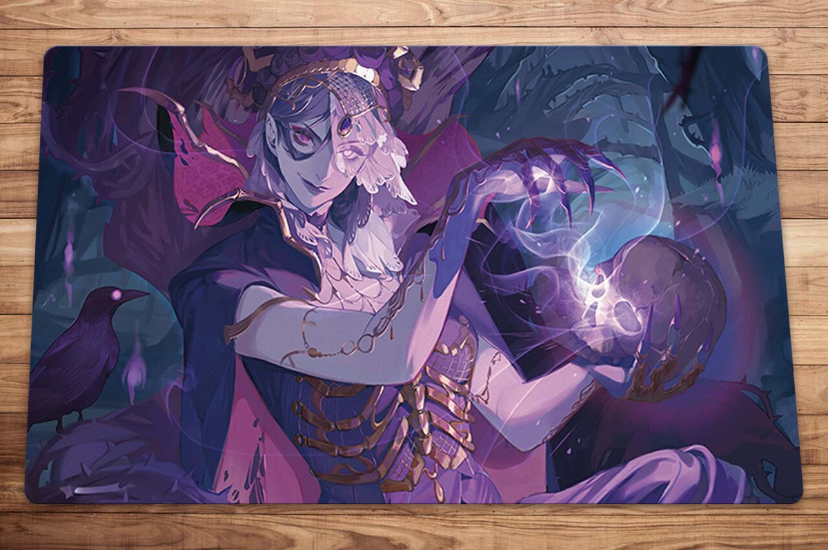 Necropotence Trading Card Game MTG Playmat TCG CCG Mat Free Bag | eBay