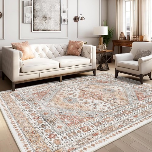 zesthome 4X6 Area Rug Super Soft Washable Rugs for Living Room Non-Slip Stain - Picture 5 of 5