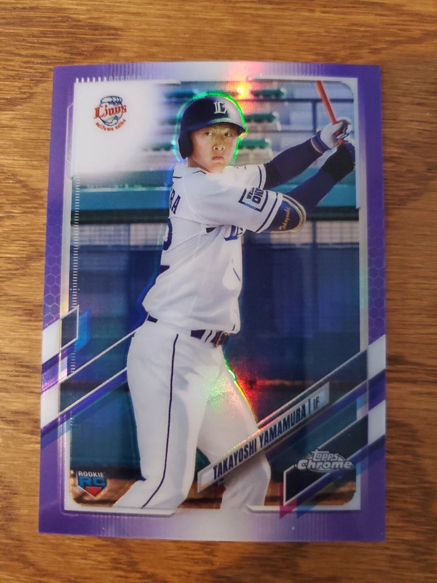 Topps Chrome NPB Nippon Professional Baseball Takayoshi Yamamura