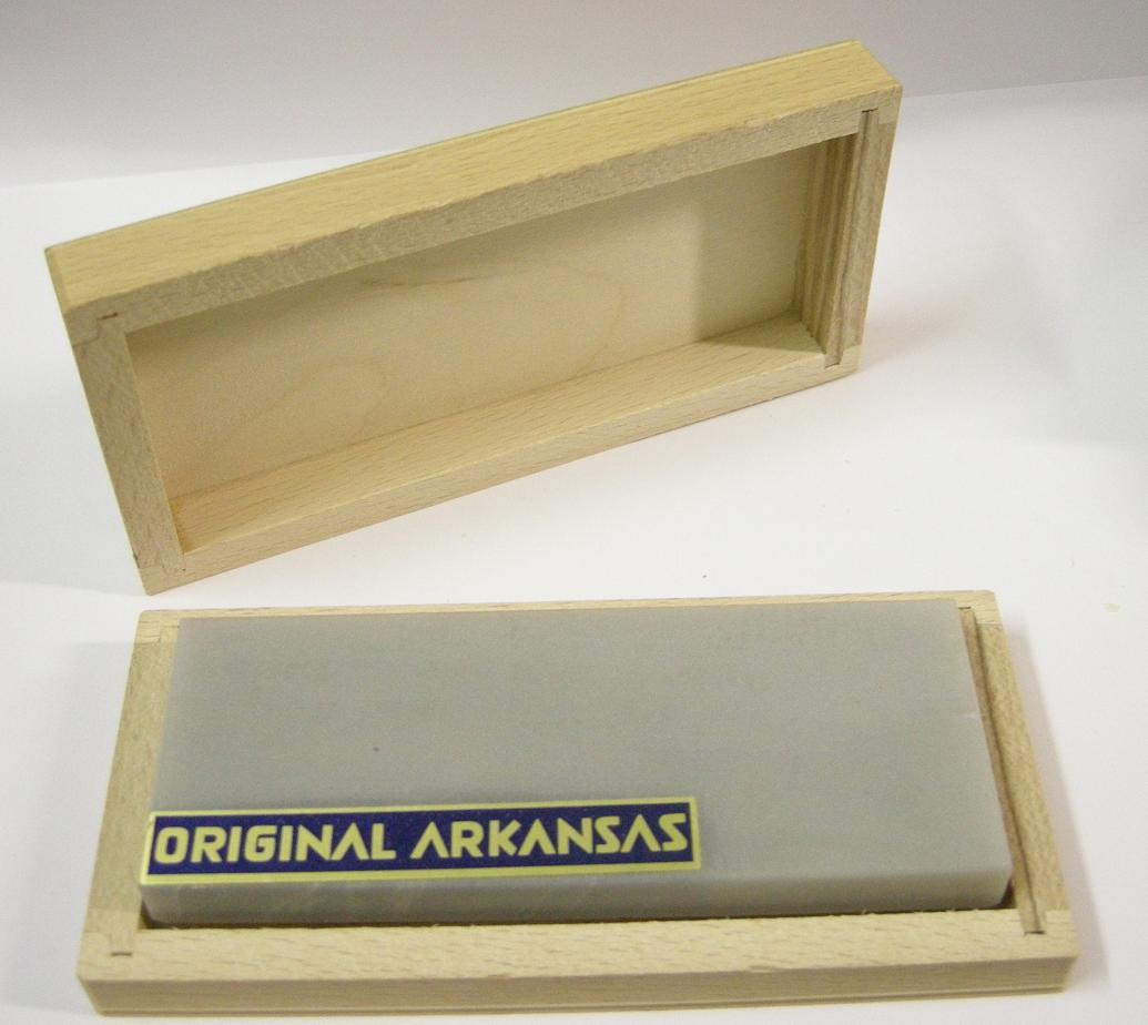 Pierre d'Arkansas pour affûtage très fin des échoppes de sertissage 125x50mm