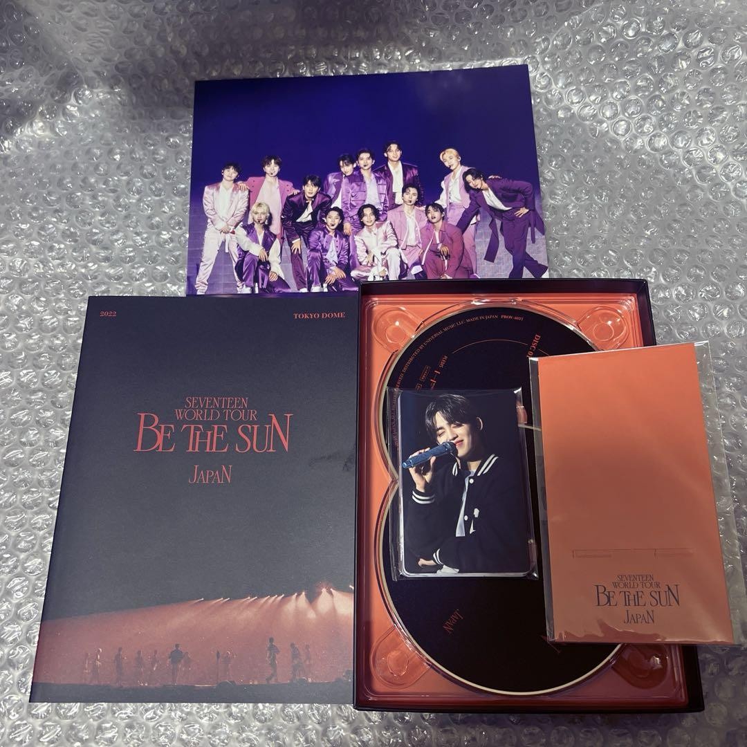 SEVENTEEN BE THE SUN Japan World Tour BluRay DVD From Japan