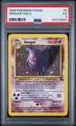 1999 POKEMON FOSSIL #5 GENGAR-HOLO PSA 5