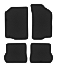Velours-Fußmatten für VW Scirocco II 1981-1992 Coupé 4tlg Schwarz DURBAN
