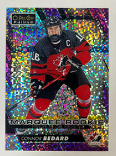 2023-24 O-Pee-Chee Marquee Rookie Connor Bedard Preview Violet Pixels # P-CB