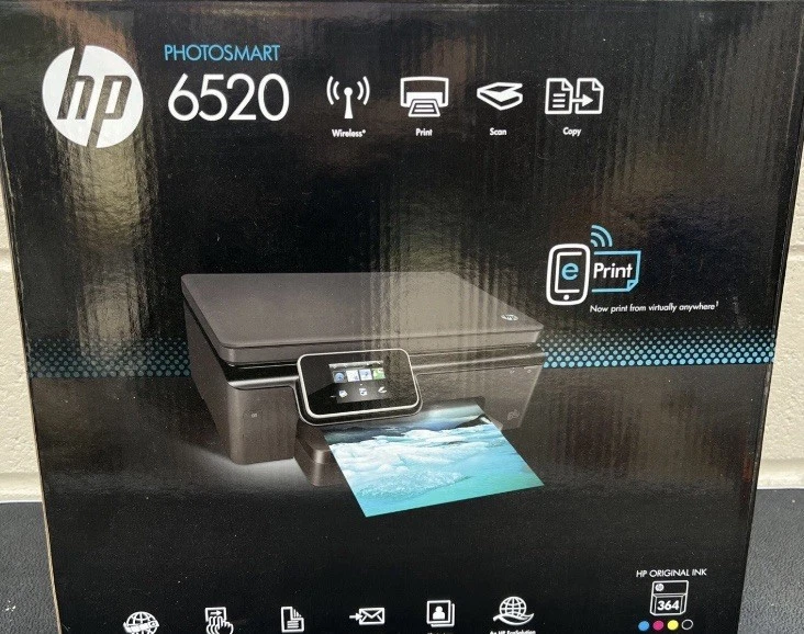 hp photosmart 6520 Multifunktionsgerät NEU UND VERSIEGELT - Bild 2 von 2