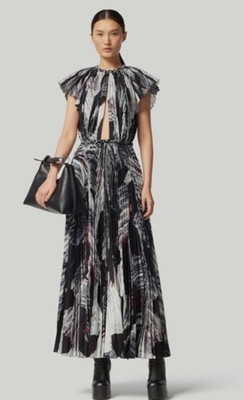 Altuzarra Caspia Abstract-pattern Print Dress  SZ 40. NWT MSRP $2800