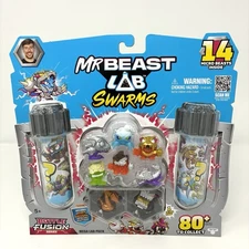 NEW MrBeast BATTLE FUSION SWARMS Mega Lab Pack Series 4 Rust Reveal BRAND NEW