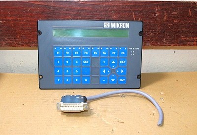 Lauer / Mikron PCs090 Topline Mini Operator Panel HMI Control Panel ( 7306)