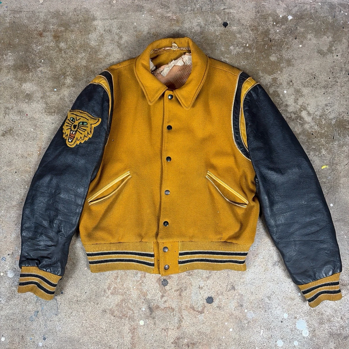 ジャケット・アウター Vtg 80-90s varsity jacket NihonUniv used Vintage japanese varsity jacket - Gem