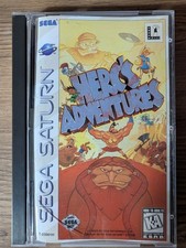 Herc's Adventure Sega Saturn (CIB and Authentic) Please Read Brief Description