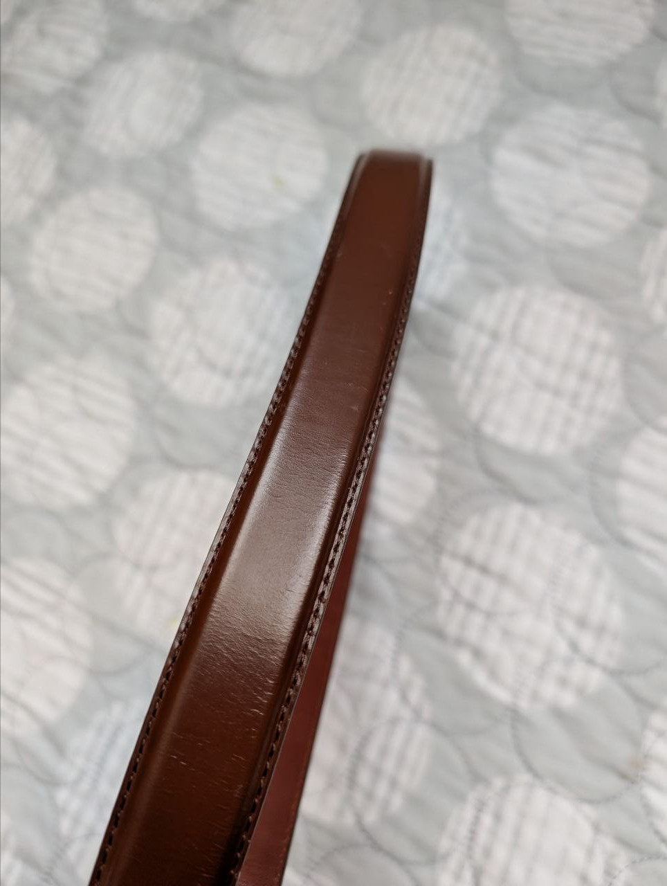 Vintage  Coach Women`s Leather Brown Belt Size 38 thumbnail 7