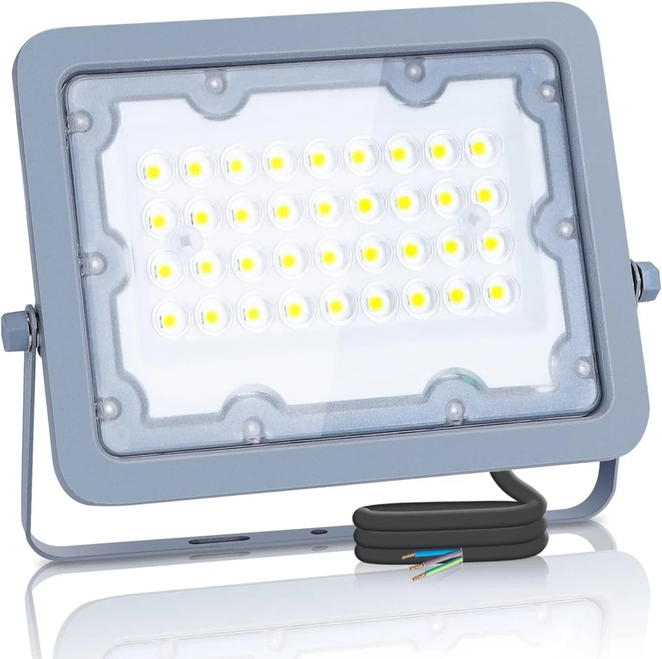 FARETTO LED ESTERNO IMPERMEABILE LUCE FREDDA IP65 20 WATT 1800LM AIGOSTAR ITALIA