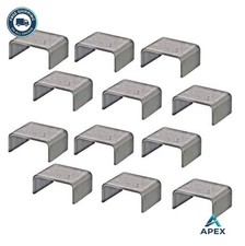 Steel Stake Pocket 2x4 Weld On 7 Ga Trailer Truck Tie Down Anchor 12 Pack
