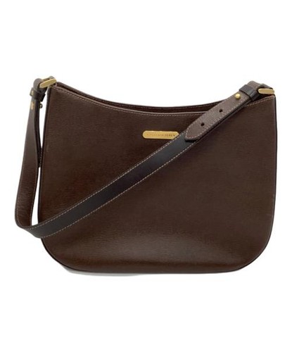 BURBERRY                    One-shoulder bag with Nova check lining brown
