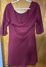 Women’s Maroon Dress Express Size XL