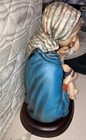 Polychrome Ceramic Sculpture “Madonna with Grapes” After Mignard, Roman,Mexico — photo 3