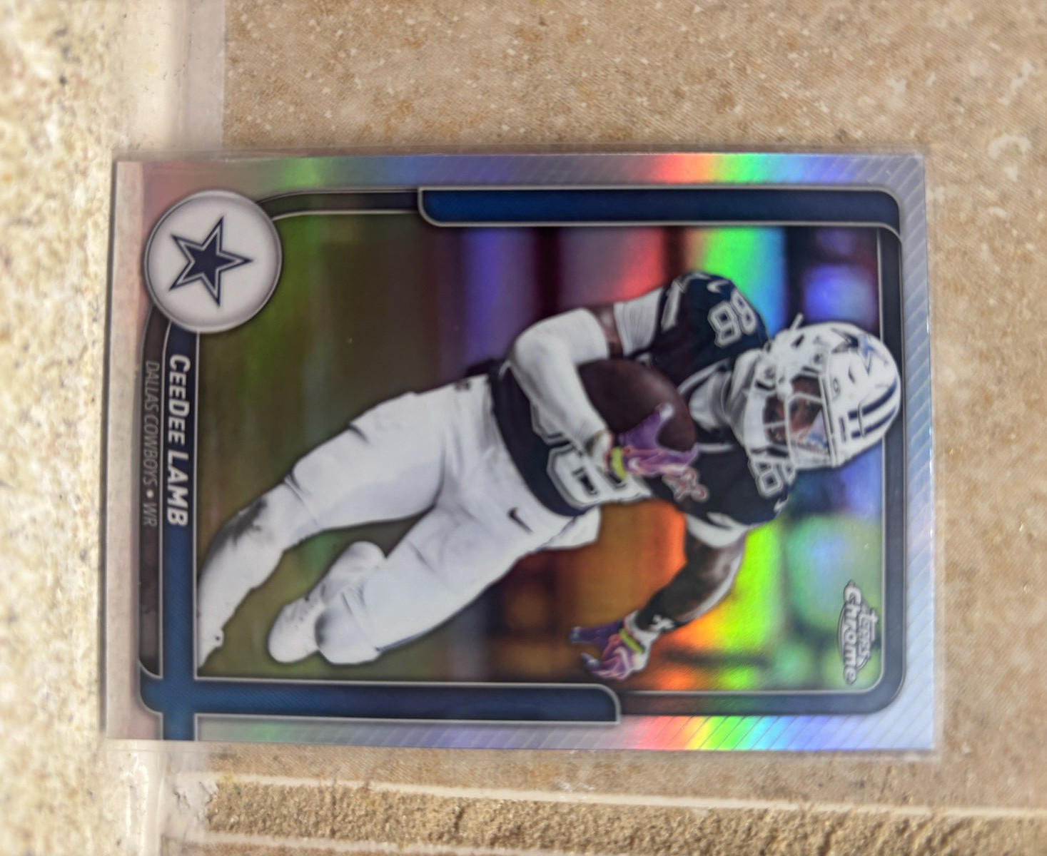 Topps 2025 Chrome CeeDee Lamb Flagship Collection Chrome Insert TFCC-18