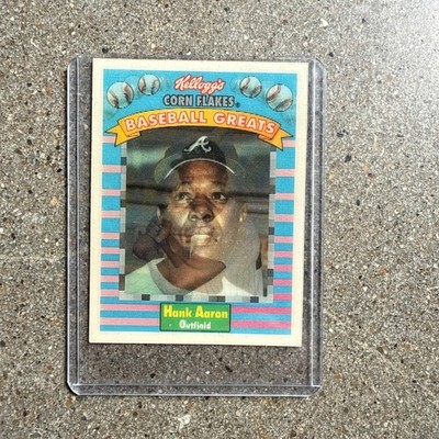 1991 Sportflics Kellogg's Corn Flakes Baseball Greats - Lot of 3