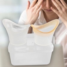 Augenspülbecher, tragbares, wiederverwendbares Augenspülreinigungsset zum