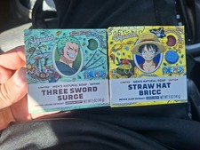 NEW Dr Squatch One Piece Soap 2 Pack- Straw Hat Bricc Three Sword Surge