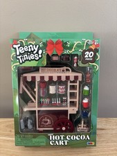 Teeny Tinies Hot Cocoa Cart Mini Food Playset Doll Dollhouse Set New