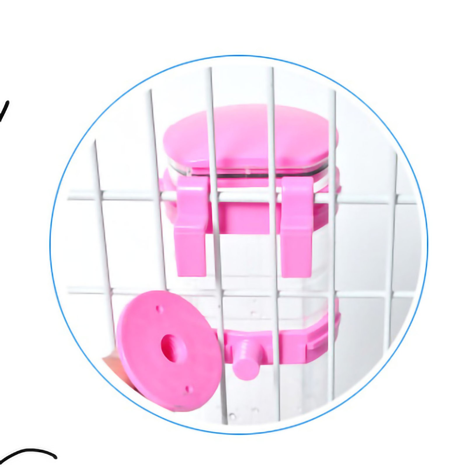 Dog Water Dispenser Hanging Automatic Pet Drinking Bottle For Small Medium HEN