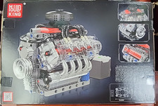 Mould King Simulation Lsx454 V8 Engine Motorized 487pcs Technical Electrically D