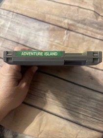 Adventure Island NES Cartridge Cleaned Tested 